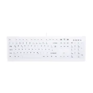 Contour Design Active Key AK-C8100F-U1-W/GE keyboard Medical USB QWERTZ German White