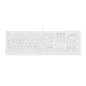 Contour Design Active Key Contour ClassicClean Medical Keyboard IP68 Full-Size Wired White DE C8100