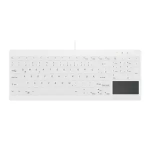 Contour Design Active Key Contour QuickClean Medical Keyboard IP68 Touchpad Compact Wired White DE C7412