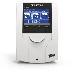 Controller installation (1 valve actuator + CWU circuit) I-1 CWU Tech controllers