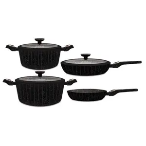 COOKWARE SET 7 PCS SILICON LID BR-1520