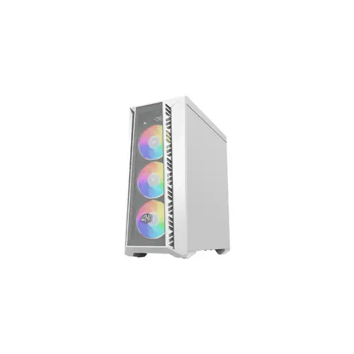 Računalno kućište COOLERMASTER MasterBox 520 Mesh (bijelo, midi tower)