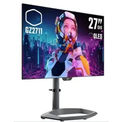 Monitor COOLER MASTER Tempest GZ2711 (27", 240 Hz, Freesync Premium, OLED, 2x DP, 2x HDMI, 1x USB-C, 2x USB-A)