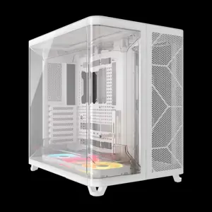 Corsair AIR 5400 LX-R RGB iCUE LINK Midi Tower White