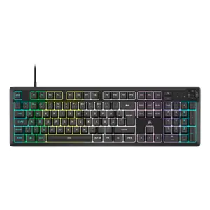 Corsair K55 CORE RGB keyboard Gaming USB QWERTZ German Black
