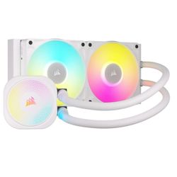 Vodootporno hlađenje CORSAIR iCUE LINK TITAN RX RGB 240 (Bijelo, RGB osvjetljenje)