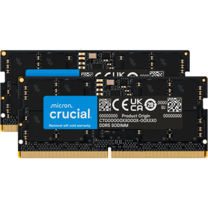 Crucial 32GB Kit (2x16GB) DDR5-5600 SODIMM CL46, 1.1V