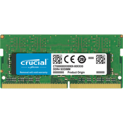 Crucial 4GB DDR4-2400 SODIMM PC4-19200 CL17, 1.2V
