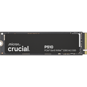 Crucial P510 2TB PCIe Gen5 NVMe 2280 M.2 SSD