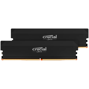 Crucial Pro OC 64GB Kit (2x32GB) DDR5-6000 UDIMM CL40 Black