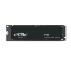Crucial T705 1TB PCIE GEN5 NVME M.2 SSD