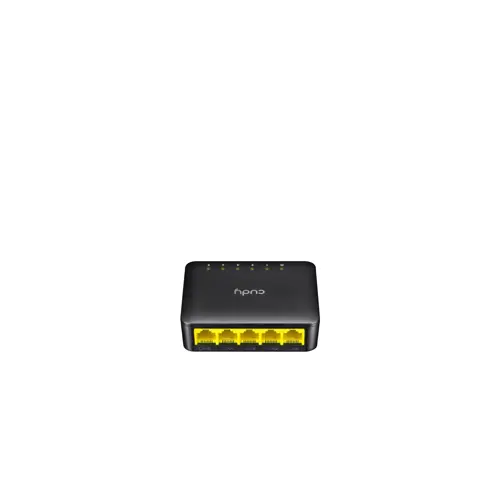 Mrežni prekidač CUDY GS105D (Gigabit Ethernet 10/100/1000, Crna)