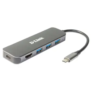 D-Link DUB-2333  5-in-1 USB-C Hub mit HDMI/USB-PD retail