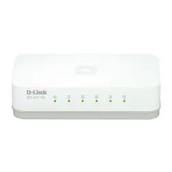 D-Link GO-SW-5E/E network switch Unmanaged Fast Ethernet (10/100) White