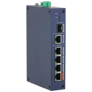 Dahua Technology 6-Port Cloud Managed Hardened Switch with 4-Port PoE