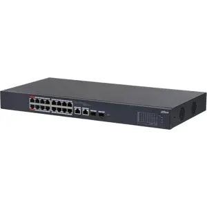 Dahua Technology DH-CS4218-16ET-135 network switch Managed L2 Gigabit Ethernet (10/100/1000) Power over Ethernet (PoE) Black