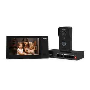 Dahua Technology DHI-VTO2111D-P-S3 video intercom system 2 MP 17.8 cm (7") Black
