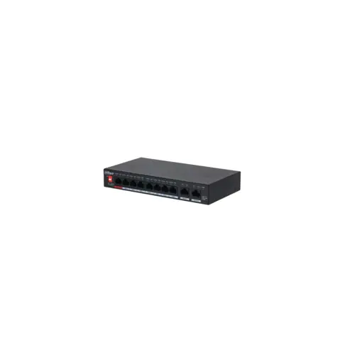 Mrežni prekidač Dahua DH-PFS3010-8GT-96 (neupravljani gigabitni ethernet (10/100/1000), Power over Ethernet (PoE))