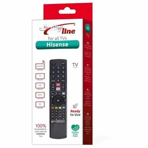 Daljinski upravljač JOLLYLINE, univerzalni za HISENSE TV