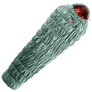 Damski śpiwór syntetyczny Deuter Exosphere +4° SL - Lewy Sage-Redwood