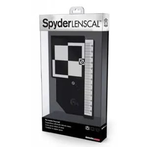 Datacolor SpyderLensCal - autofocus correction