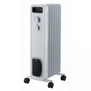 DEDRA DA-J1501 electric space heater White 1500 W Oil electric space heater