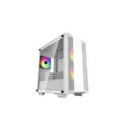 Deepcool ARGB Micro-ATX CASE CC360 White Mini-ITX / Micro-ATX Power supply included No