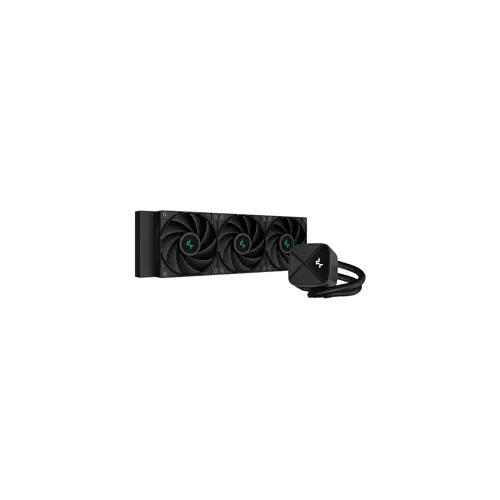 Tekući hladnjak za procesor DEEPCOOL LS720S Zero Dark (Crna, All-in-one, 12 cm, 1 komad)