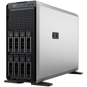DELL EMC PowerEdge T360, 8x3.5", Intel Xeon E-2414 (2.6G, 4C/4T, 12MB, Turbo, HT (55W)), 16GB UDIMM 5600MT/s, 480GB SSD SATA HP, PERC H355, iDRAC9 Basic, Dual RPS 700W, TPM 2.0 V3, BCM 5720 DP, On-Boa