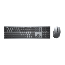 DELL KM7321W keyboard RF Wireless + Bluetooth QWERTY US International Grey, Titanium