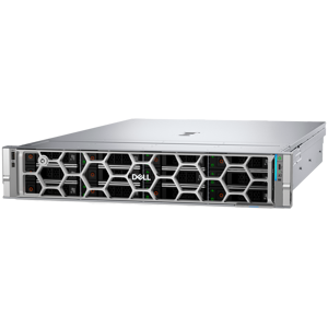 DELL PowerEdge R570, 12x 3.5", Intel Xeon 6 6511P (2.3GHz, 16C/32T, 72MB, DDR5-6400, 150W), 32GB RDIMM 6400MT/s, 2x960GB SSD, PERC H965i, iDRAC10 Enterprise, Intel E610-XAT2 Dual Port 10GbE BASE-T, Du