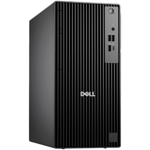 Dell Pro Tower QCT1250, 180W, Intel Core Ultra 7 265 (30MB, 20C up to 5.3 GHz), 8GB (1x8GB) 5600MT/s DDR5, M.2 512GB TLC PCIe, Intel Integrated, DVDRW, Speaker, DP, HDMI, USB-C, 7xUSB-A, RJ-45, Mouse/