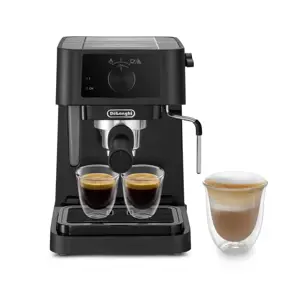 Delonghi | Coffee Maker | EC230 | Pump pressure 15 bar | Built-in milk frother | Semi-automatic | 360° rotational base No | 1100 W | Black