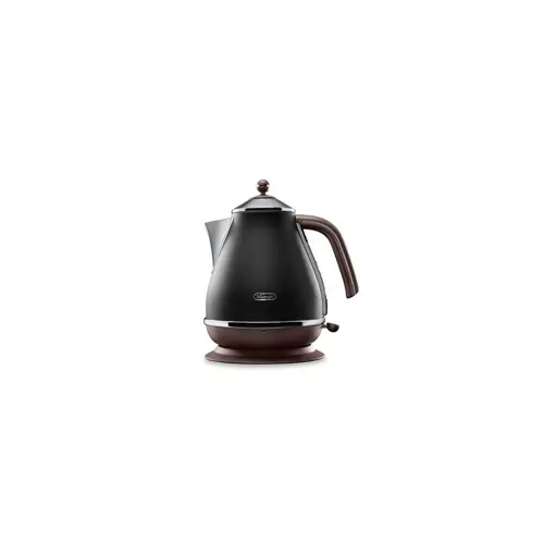 Električni čajnik DELONGHI KBOV 2001.BK (1.7 L, 2000 W, crna, smeđa)