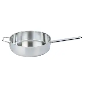 Demeyere 40850-368-0, Round, All-purpose pan, Stainless steel, Stainless steel, 2.8 L, Ceramic, Gas, Halogen, Induction