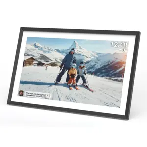 Denver PFF-1081 digital photo frame Black 25.6 cm (10.1") Touchscreen Wi-Fi