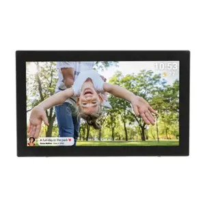 Denver PFF-2160 digital photo frame Black 54.6 cm (21.5") Touchscreen Wi-Fi
