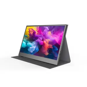 Denver PMO-15604 portable TV/monitor Portable monitor Black 39.6 cm (15.6") LED 1920 x 1080 pixels