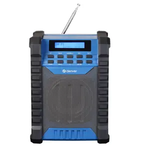 Denver WRD-60 radio Portable Black, Blue