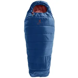 Deuter children's sleeping bag Starlight (130-170 cm) - nightblue/redwood