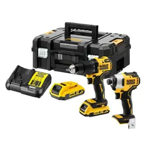 DEWALT. COMBO KIT 18V DCK2060L2T (DCD778+DCF787) 2x3,0Ah TSTAK II %%%