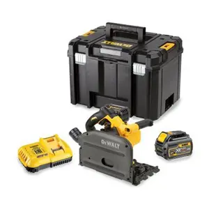 DEWALT DCS520T2 portable circular saw 54V 2x XR FLEXVOLT 6Ah TSTAK Black, Yellow