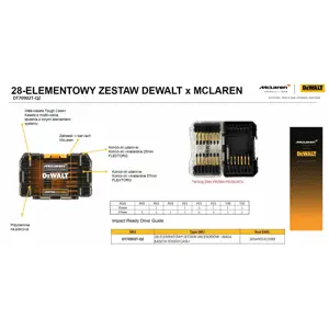 DEWALT FLEXTORQ BIT SET 28pcs. /MCALREN