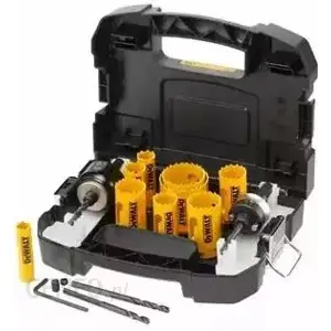 DEWALT HOLE SAW SET 12pcs. UNIVERSAL BIMETAL