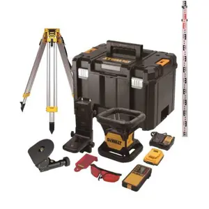 DEWALT LASER OBROTOWY 18V DCE074D1R 45m 1x2,0Ah CZERWONY TSTAK