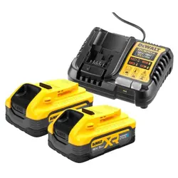 DEWALT.DCB1104 CHARGER +2x5.0Ah POWERSTACK DCB1104H2