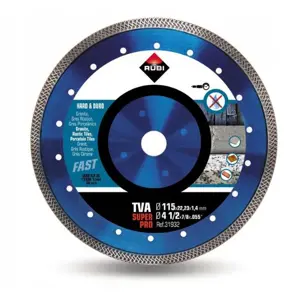 Diamond blade for hard materials, Turbo edge VIPE