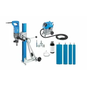 Diamond drill BDB 825 KIT + vacuum cleaner BSS606L