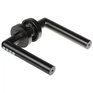 Digital door handle IP20 black PIN and Bluetooth