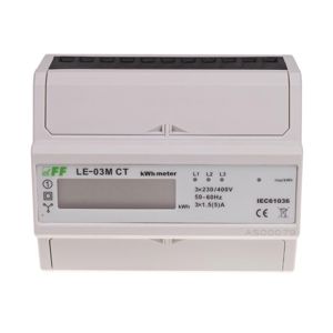 Digitalni energetski mjerač za transformator, LE03M CT, (3 faze, 7 modula)